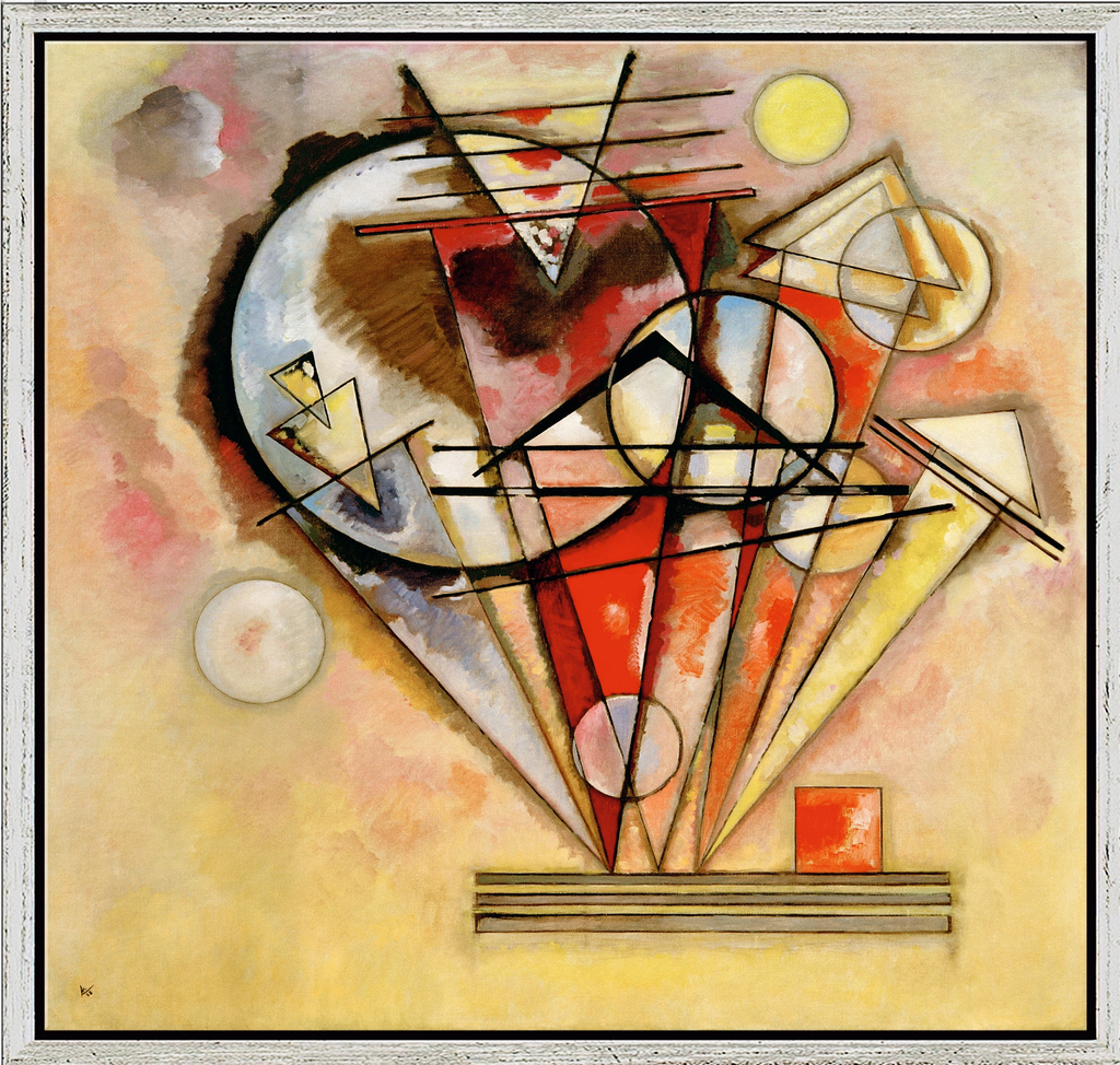 Auf Spitzen - Wassily Kandinsky (1928)