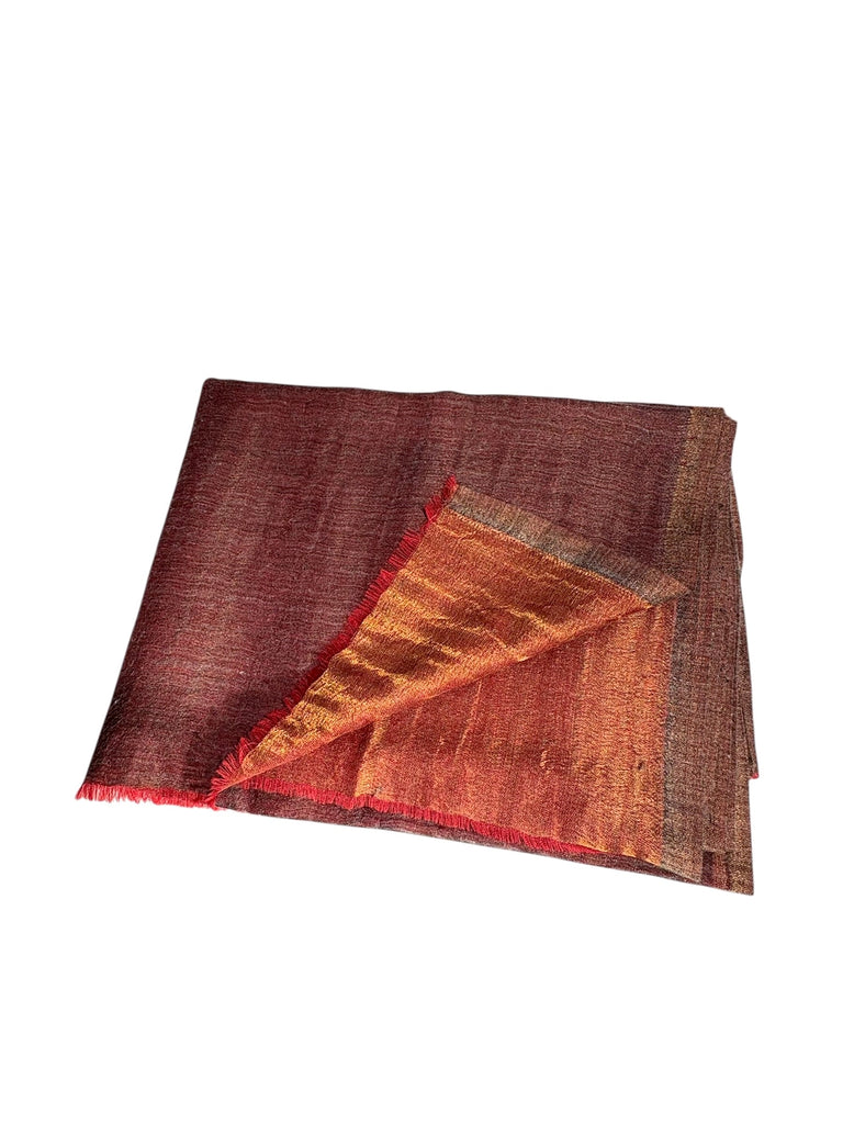 Wool reversible Shimmer scarves