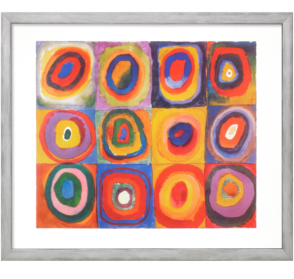 Set de 3 tableaux - Wassily Kandinsky
