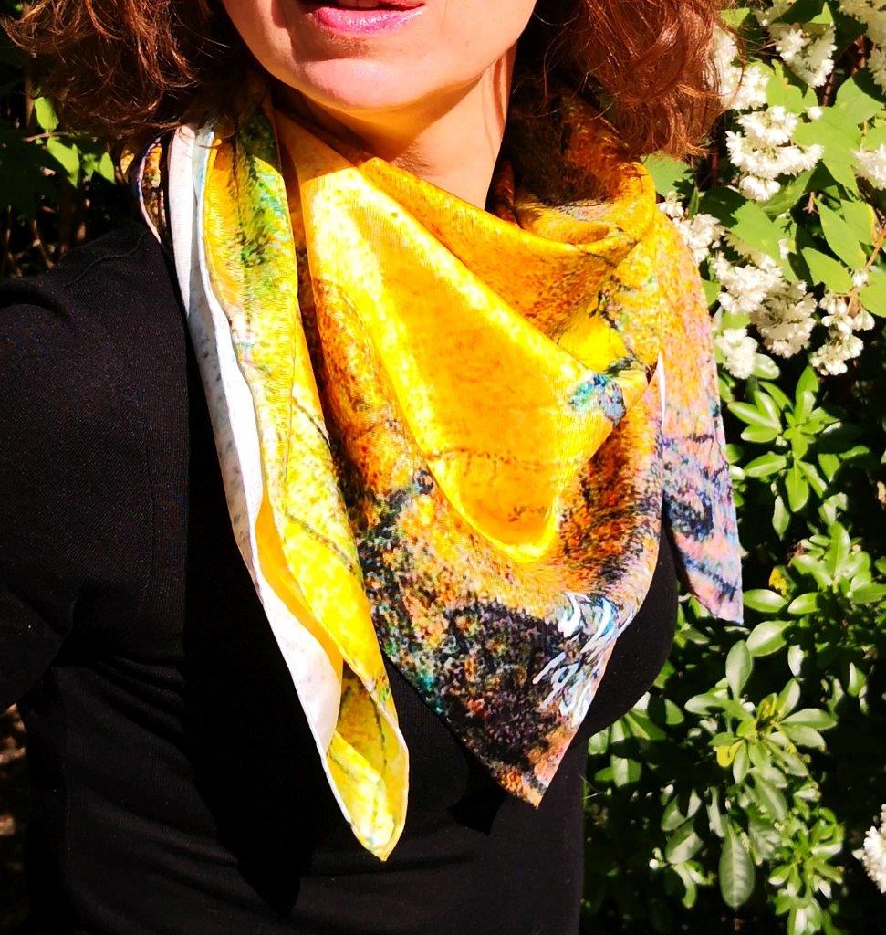 Foulard Vue de Luxembourg