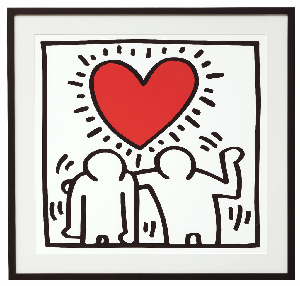 Untitled (be mine) - Keith Haring 1987