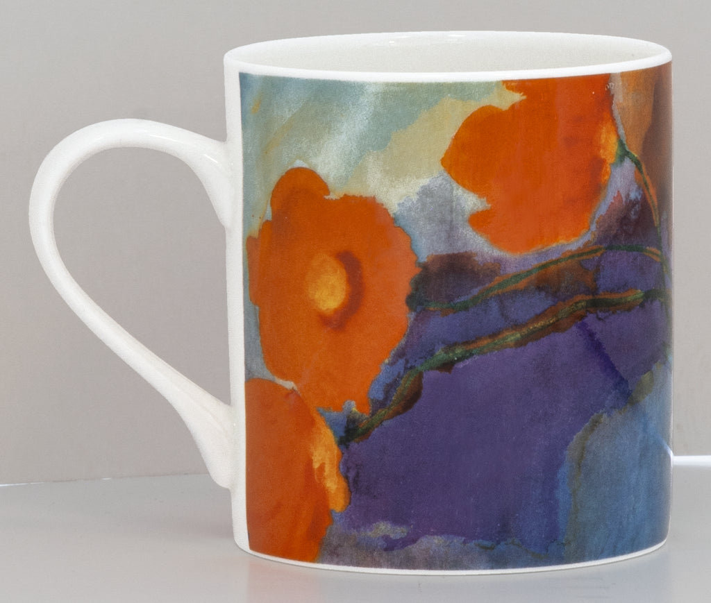 4 mugs Fleurs d'été - Emil Nolde