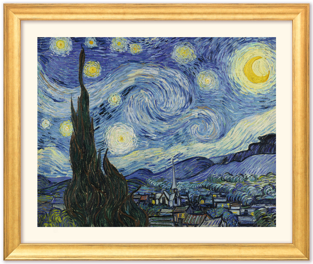 Set de 4 tableaux paysagers - Vincent van Gogh
