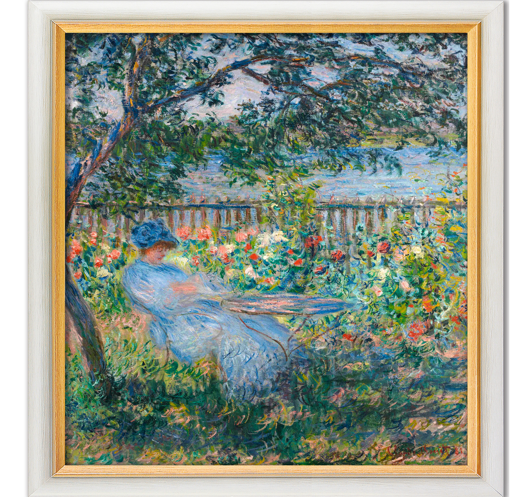La Terrasse à Vétheuil - Claude Monet