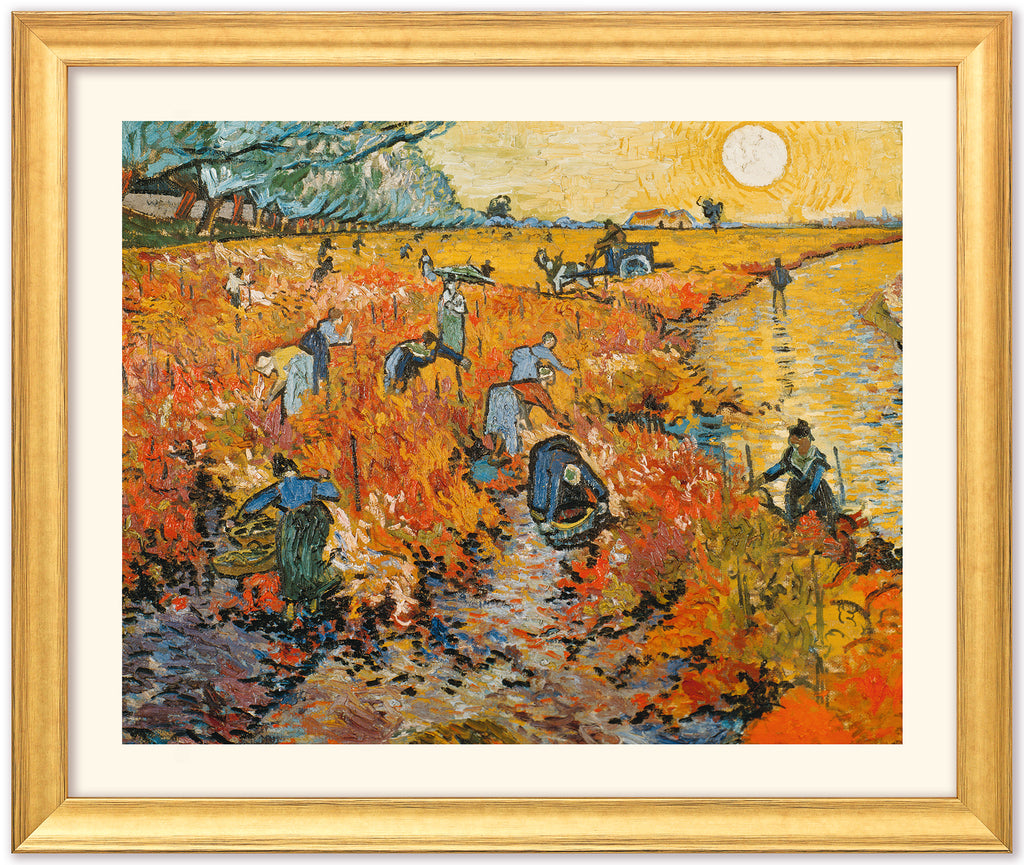Set de 4 tableaux paysagers - Vincent van Gogh