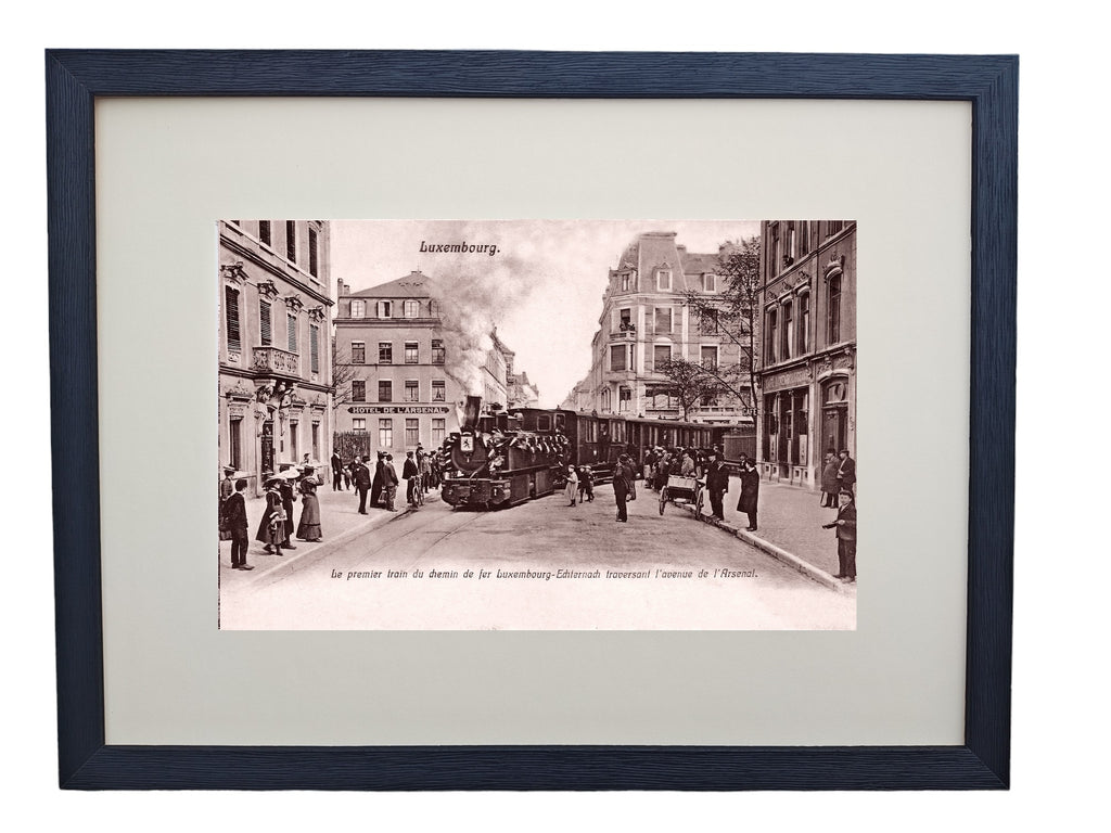 Photo 1900 - Premier train Luxembourg-Echternach