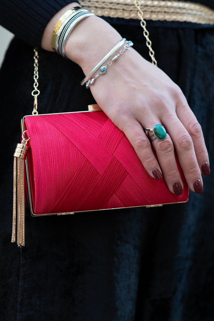The red collection - Sac Clutch