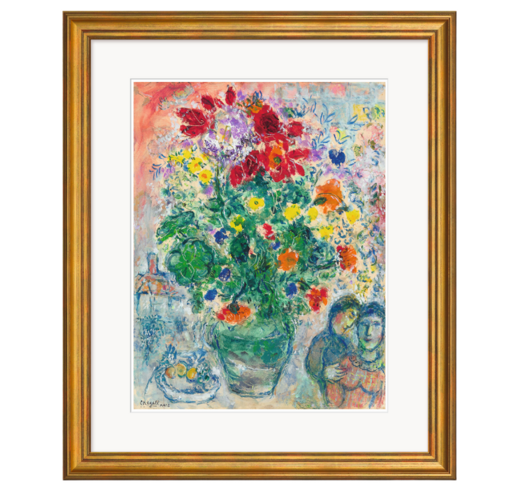 Bouquet de Renoncules - Marc Chagall 1968