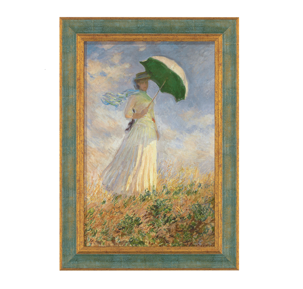 Femme avec parasol (1886) - Claude Monet
