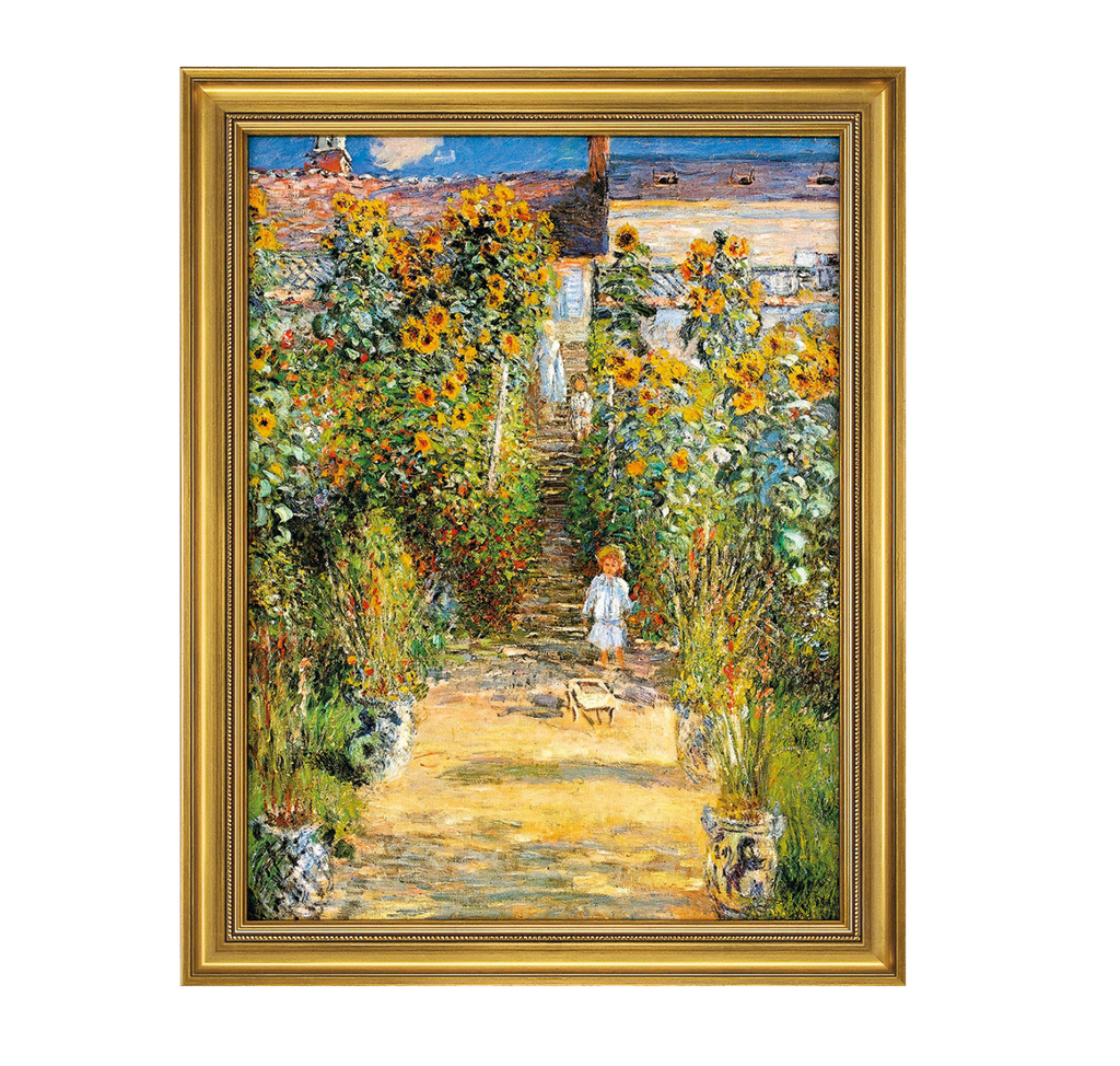 Le Jardin de Monet à Vétheuil (1881) - Ars Mundi