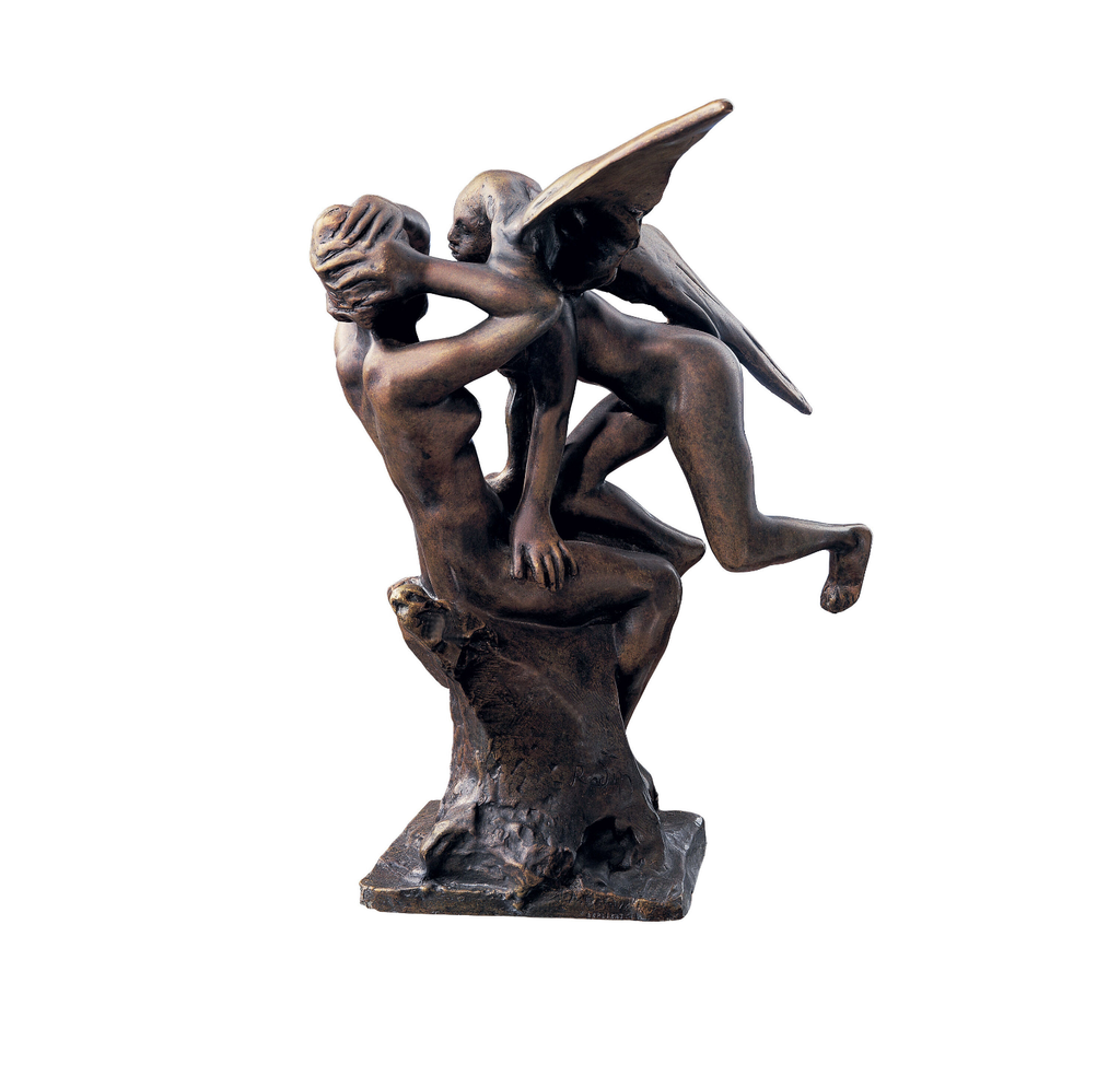 Ein Engel auf den Knien der Iris - Auguste Rodin