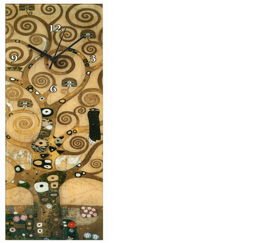 Horloge "Lebensbaum" - Gustav Klimt