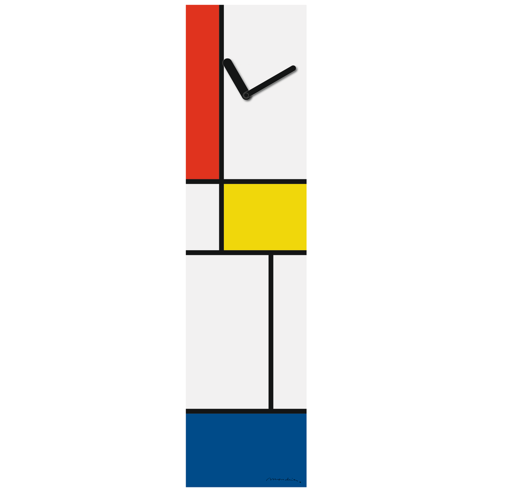 Horloge Komposition - Piet Mondrian